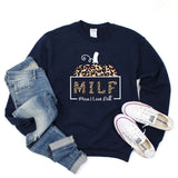 Milf Man I Love Fall Sweatshirt Pumpkin Fall Season Hoodies