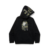 Aape Hoodie Men's Cartoon Pullover Velvet Padded Hooded Sweatshirt