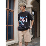 Film Star T Shirt Movie Harry PROTONIC Magic Street Style Short Sleeve Loose American T-shirt