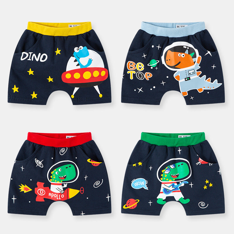 Boy Shorts Children's Shorts Fifth Pants Bottom-Enlarged Pants Summer Harem Pants Cotton Underwear Fashion