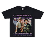 Film Star T Shirt Happy Christmas on the Battlefield Loose Retro Street Cotton T-shirt