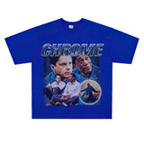 Film Star T Shirt Shawshank's Redemption Street Style Short Sleeve Loose Retro American T-shirt Men