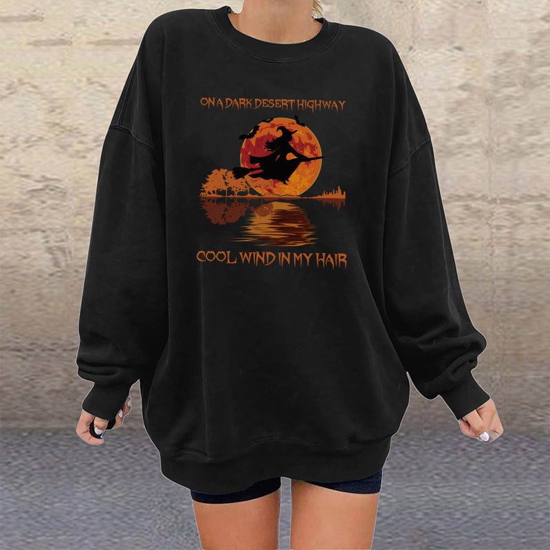 Print Women Halloween Sweatshirt Women