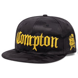 Compton Hat Hip Hop Snapback Flat Bill Cap