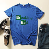 Heisenberg T Shirt Breaking Bad Printed round Neck Men's and Women's Short Sleeve T-shirt