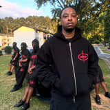 21 Savage Hoodie Corteiz 21 Savage Slaughter Zip Up Hoodie Alcatraz Sweater