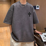 Nasa T-Shirt Short-Sleeved T-Shirt Men'S Summer Loose Trendy T-Shirt