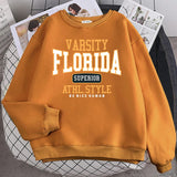 Trend Casual Woman Pullover Florida Superior Athl Hoodie