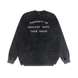 Gallery Dept Long Sleeve Shirt Vintage T Shirt Washed and Worn Vintage Long Sleeve T-shirt