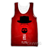 Heisenberg T Shirt 3d Digital Printing Breaking Bad Men Women Casual Vest