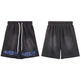 Purple Brand Shorts Summer Men Large Size Loose Casual