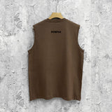 Purple Brand Tank T Shirts Sleeveless T-shirt Vest
