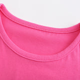 Boy T Shirt Children's T-shirt Summer European and American Girls Fashion Short Sleeve T-shirt Knitted Cotton Cartoon Print