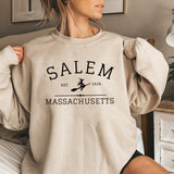 Salem Massachusetts Crewneck Halloween Sweatshirt Salem