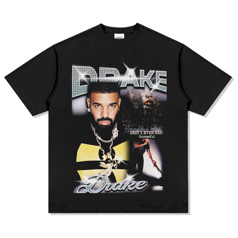 Drake T Shirts Printed Hip Hop Street