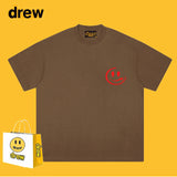 Drew T Shirts Cotton Short-Sleeved Printed T-shirt