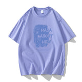 Nasa T Shirt Cotton Short-Sleeved T-Shirt Women'S Summer Loose Half-Sleeved Top Clothes