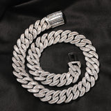 Chains Hip Hop Necklace ins Diamond Set Cuban Chain Jewelry Spectrum St. Valentine's