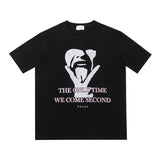 Rhude T Shirt Geometric Print Short Sleeve T-Shirt