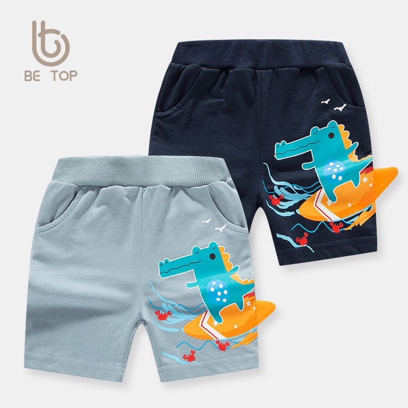 Boy Shorts Summer Boys' Shorts Children's Baby Leisure Pants Children's Clothing