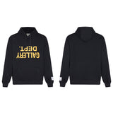 Gallery Dept Hoodie Inverted Alphabet Slogan Printed Hooded Sweater
