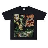 Film Star T Shirt Short Sleeve Loose Retro American Street T-shirt Men and Women
