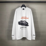 Mens T-shirts Direct Injection Printing Long Sleeve T-Shirts