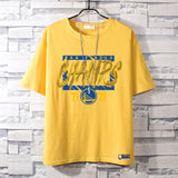 Basketball Sports T Shirt Loose-Fitting Pure Cotton Short Sleeves T-Shirt Boys Basketball Sports Curry