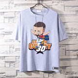 Basketball Sports T Shirt Nba Basketball Kobe James Curry Short Sleeve T-Shirt Male Student Loose