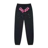 Sp5der Sweatpants Sports Pants Ankle-Tied Fleece Casual
