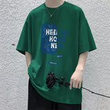 Nasa T Shirt Short Sleeve T-Shirt Men'S Summer Men'S Loose Half Sleeve