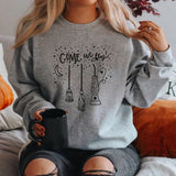 Come We Fly Sweater Halloween Sweatshirt Sanderson