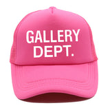 GALLERY DEPT Hat Printed Baseball Cap Outdoor Sun Hat GALLERY DEPT Mesh Cap