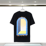 Casablanca T Shirts Rainbow Gate Alphabet