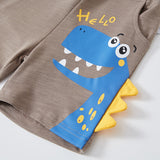 Boy Shorts Children Summer Pirate Shorts Boys Cartoon Dinosaur Kid Shorts Boys Pants