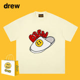 Drew T Shirts Graffiti Fashion Brand Printing T-shirt