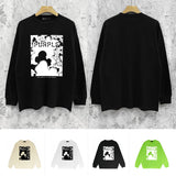 Purple Brand Long Sleeve T-Shirt Fashion Loose Long Sleeve Top