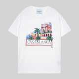 Casablanca T Shirts Fashion Casual Crew Neck Tee