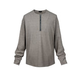 MIJKO Mens Jacket Zip Knitted Sweater