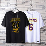 Basketball Sports T Shirt James No. 6 Basketball Sports Student Loose Short Sleeve T-Shirt