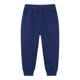 Boy Pants Autumn Girls Sweater Pants European and American Children Sports Pants Embroidered Pocket