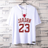 Basketball Sports T Shirt Nba23 Basketball Clothes Short Sleeve T-Shirt Men'S Loose Student Casual