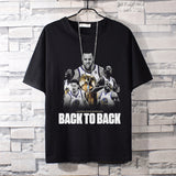 Basketball Sports T Shirt Casual Hundred Short-Sleeved T-Shirt Boys Handsome Warrior Curry Basketball Sports Top