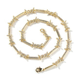 Chains Hiphop Zircon Men's Necklace St. Valentine's Spectrum