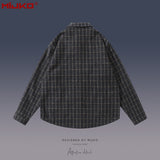 MIJKO Mens Jacket Plaid jacket