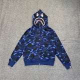 Bape Hoodie Zip-Up Cardigan Hoodie