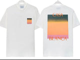 Casablanca T Shirts Rainbow Gate Alphabet