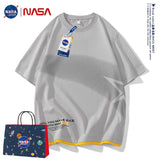 Nasa T Shirt Short-Sleeved T-Shirt Male And Female Trendy Summer Loose Top