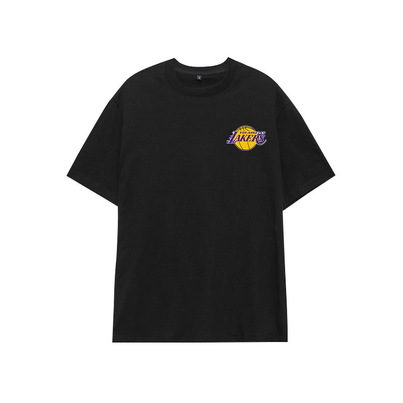 Basketball Sports T Shirt Nba Commemorative Kobe No. 24 Sweatshirt Student Short Sleeve T-Shirt Men'S Loose