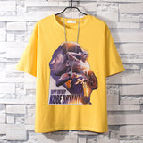 Basketball Sports T Shirt Basketball Sports Student Handsome Lakers Kobe Short Sleeve T-Shirt Men